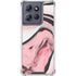 Pink Marble Ink Moto G Stylus 5G (2025) Clear Case