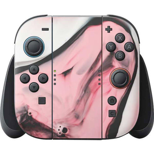 Pink Marble Ink Nintendo Switch 2 (2025) Joy-Con Controller Skin