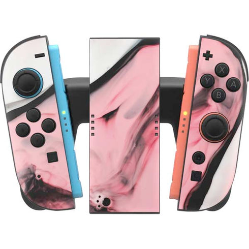 Pink Marble Ink Nintendo Switch 2 (2025) Joy-Con Controller Skin