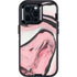 Pink Marble Ink Otterbox Defender iPhone Skin