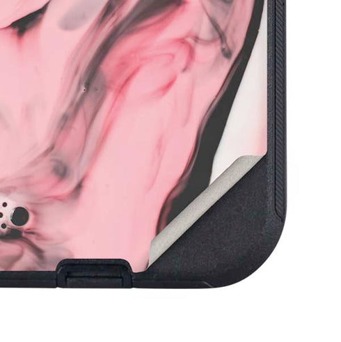 Pink Marble Ink Otterbox Defender iPhone Skin