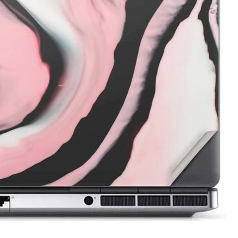 Pink Marble Ink Dell Precision Skin