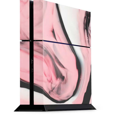 Pink Marble Ink PlayStation PS4 Skins