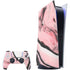 Pink Marble Ink PlayStation PS5 Skins