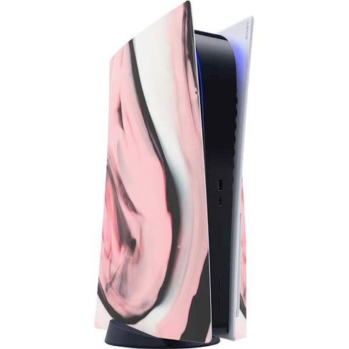 Pink Marble Ink PlayStation PS5 Skins