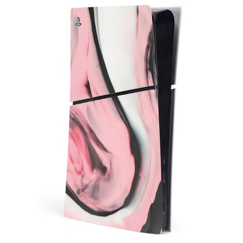 Pink Marble Ink PlayStation PS5 Skins