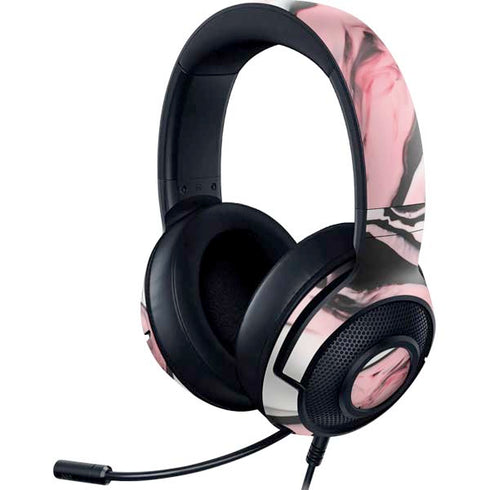 Pink Marble Ink Razer Kraken X Skin