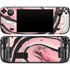 Pink Marble Ink Steam Deck Handheld Gaming Computer OLED Skin