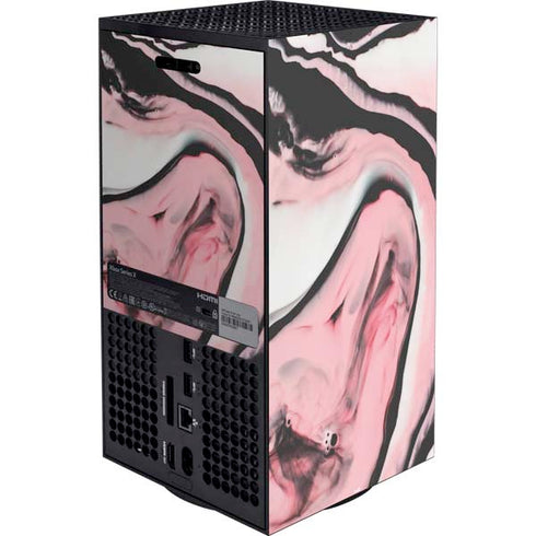 Pink Marble Ink XBox Series X Digital Edition Bundle Skin