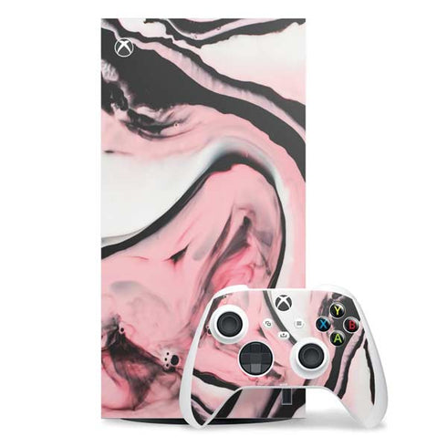Pink Marble Ink Xbox Series X Skins