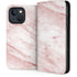 Pink Marble iPhone 14 Folio Case
