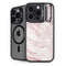 Pink Marble iPhone 14 Pro Kickstand Case
