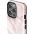 Pink Marble iPhone 15 Pro Impact Case