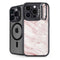 Pink Marble iPhone 15 Pro Max Kickstand Case