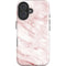 Pink Marble iPhone 16 Impact Case