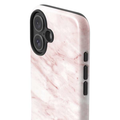 Pink Marble iPhone 16 Impact Case
