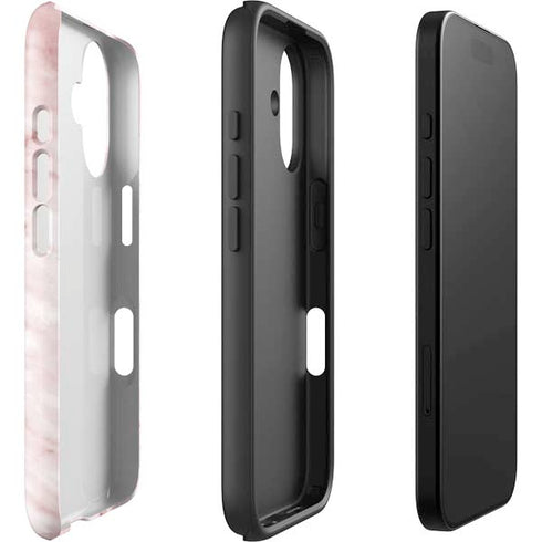 Pink Marble iPhone 16 Impact Case