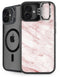 Pink Marble iPhone 16 Kickstand Case