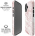 Pink Marble iPhone 16 Magsafe Impact Case