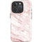 Pink Marble iPhone 16 Pro Impact Case
