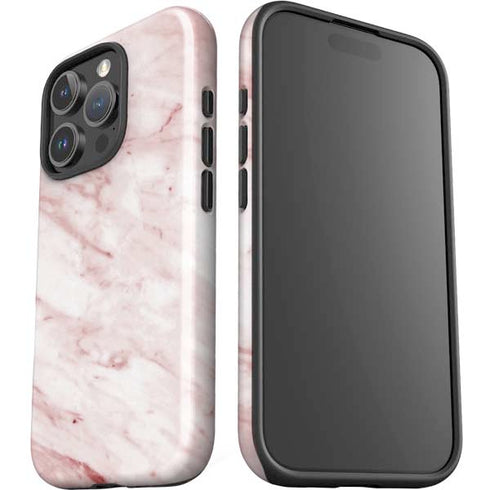 Pink Marble iPhone 16 Pro Impact Case