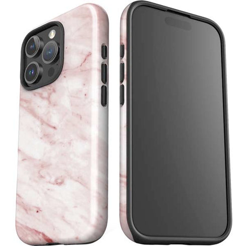 Pink Marble iPhone 16 Pro Max Impact Case