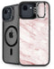 Pink Marble iPhone 16e Kickstand Case