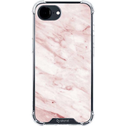 Pink Marble iPhone 16e Clear Case