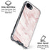 Pink Marble iPhone 16e Clear Case