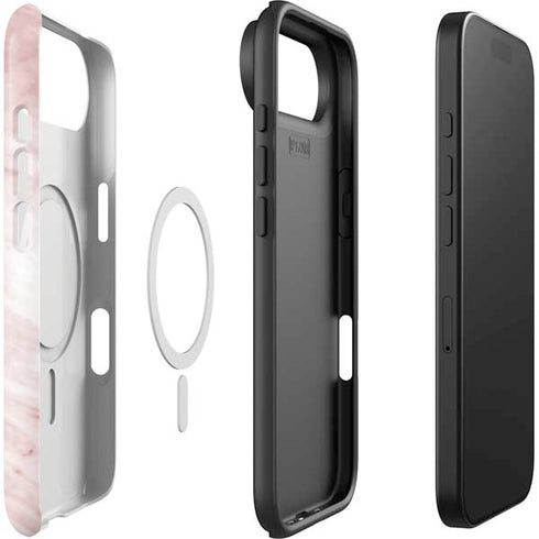 Pink Marble iPhone 17 Air Magsafe Impact Case