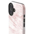 Pink Marble iPhone 17 Impact Case