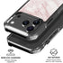 Pink Marble iPhone 17 Pro Clear Case