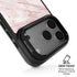 Pink Marble iPhone 17 Pro Kickstand Case