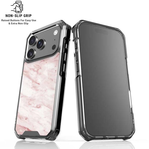 Pink Marble iPhone 17 Pro MagSafe Case