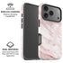 Pink Marble iPhone 17 Pro Magsafe Impact Case