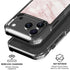 Pink Marble iPhone 17 Pro Max Clear Case