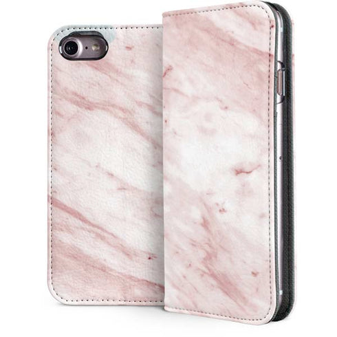 Pink Marble iPhone 7 Folio Case