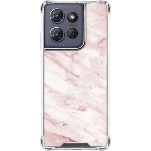 Pink Marble Moto G Play 5G (2025) Clear Case
