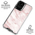 Pink Marble Moto G Power 5G (2024) Clear Case