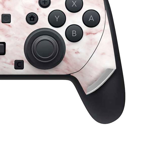 Pink Marble Nintendo Switch 2 (2025) Pro Controller Skin
