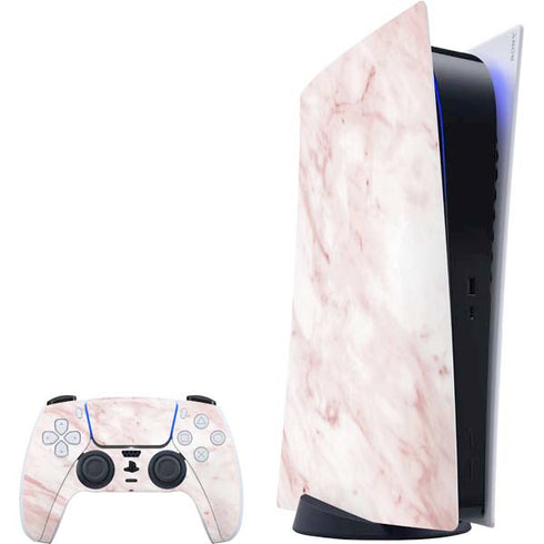 Pink Marble PlayStation PS5 Skins