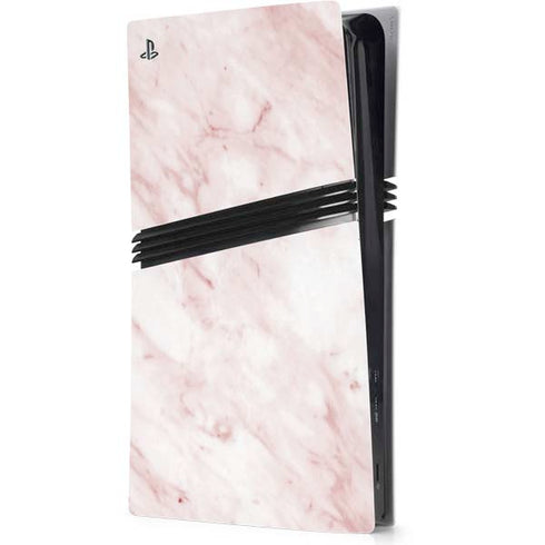 Pink Marble PS5 Pro Console Skin