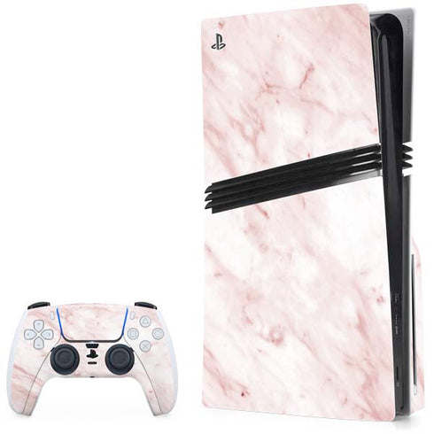 Pink Marble PlayStation PS5 Skins
