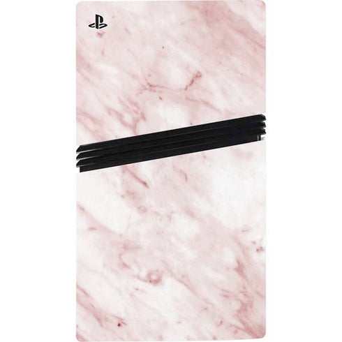 Pink Marble PS5 Pro Disk Bundle Skin