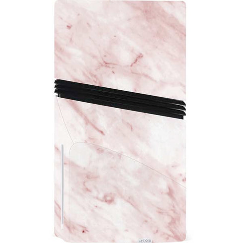Pink Marble PS5 Pro Disk Bundle Skin