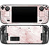 Pink Marble Steam Deck Handheld Gaming Computer OLED Skin