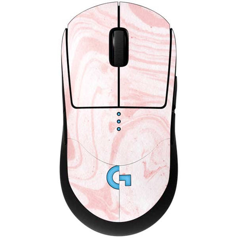 Pink Marbling G Pro Wireless Gaming Mouse Skin