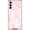 Pink Marbling Gabb Phone 4 Clear Case