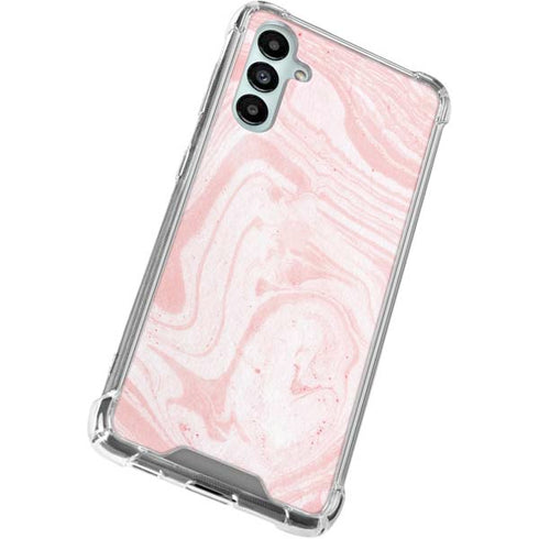 Pink Marbling Gabb Phone 4 Clear Case