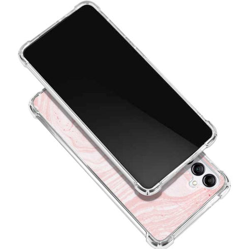 Pink Marbling Galaxy A16 5G Clear Case